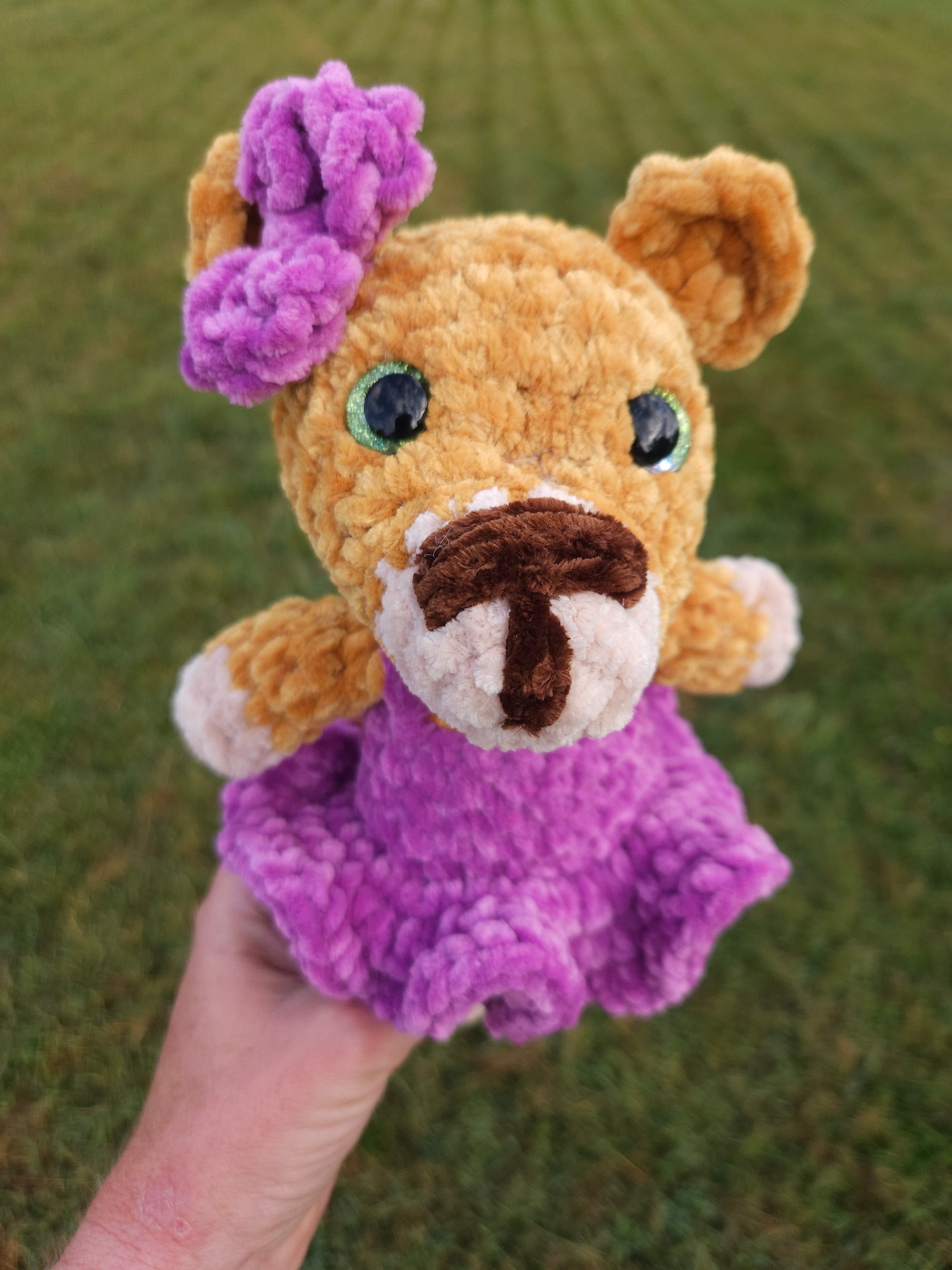 Lea the Lion Crochet Plush